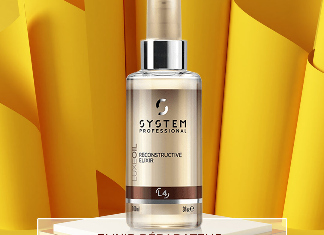 ELIXIR RÉPARATEUR LUXEOIL - Nourrit les cheveux, protège la kératine